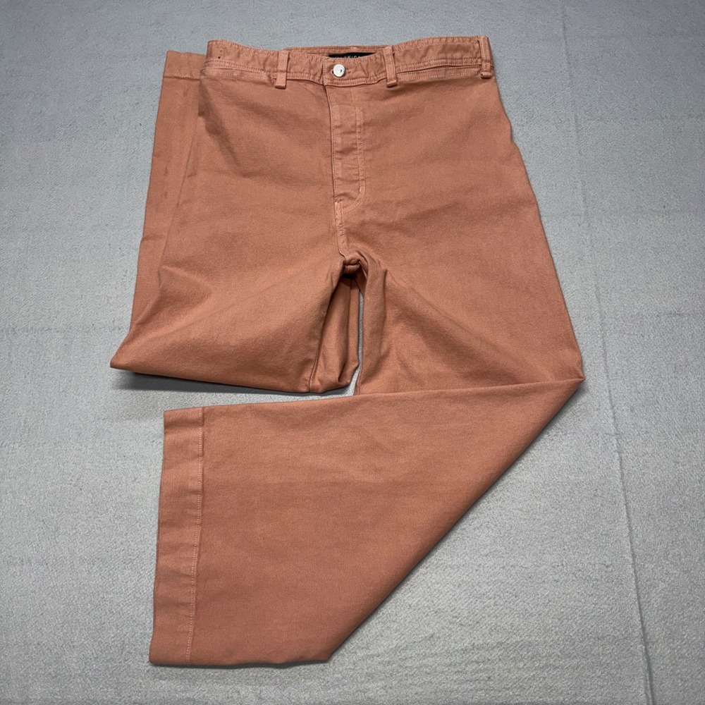 Veronica Beard Cynthia 12.5 Gaucho Wide Leg Pants Womens 31 Dusty Rose High Rise